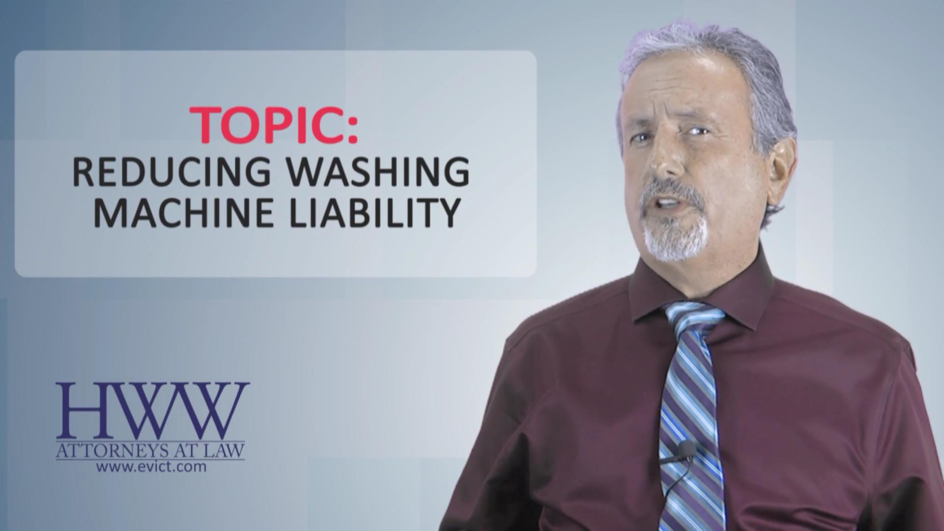 Episode 131: Reducing Washing Machine Liability